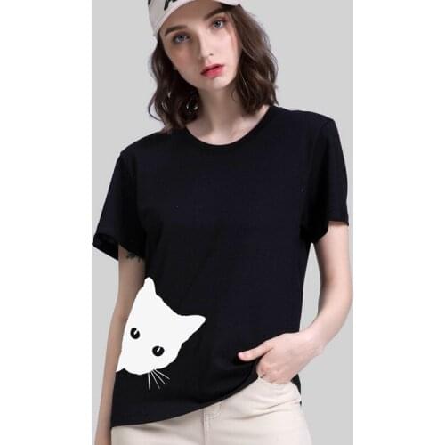Womens t-shirts Crop Top Kawaii Woman T-shirts 2021 Women clothing t-shirt female tops Summer With Short Sleeve clothes Anime
