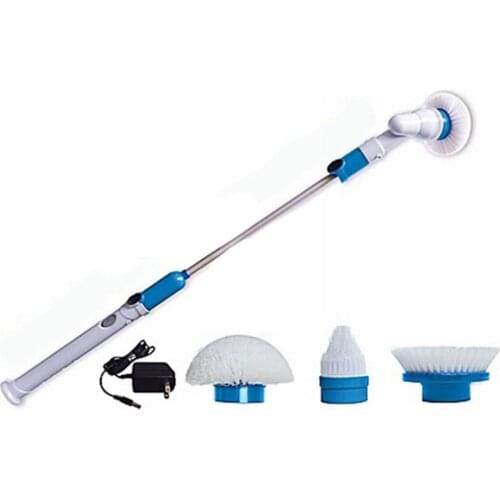 1set HQ Electric Cordless Toilet Tiles Power Floor Cleaner Brush Mop Scrubber ABS