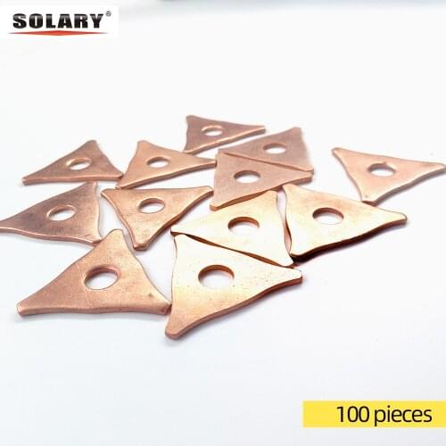 100Pcs Accessories Car Auto Body Repair Spot Welding Machine Panel Ring Washer Spot Welder Dent Pulling Rings Consumables