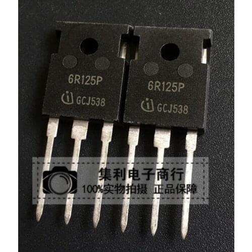 5pcs/lot 6R125P IPW60R125CP TO-247
