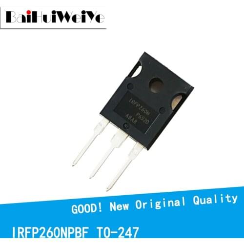 5PCS/LOT IRFP260N TO247 30A200V IRFP260NPBF New and Original IC Chipset MOSFET MOSFT TO-247 Three-Terminal Voltage Stabilizer