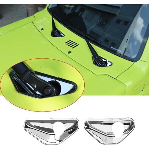 ABS Front Window Windshield Wiper Base Trim Fit For Suzuki Jimny 2019-2020 Car parts