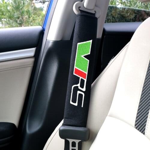 Car Safety Seat Belt Pads Harness Safety Shoulder Strap Cushion Cover Shoulder Cover for skoda octavia fabia rapid superb