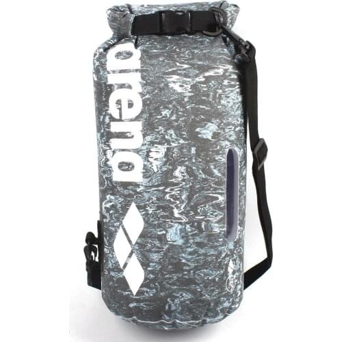 Camouflage drifting bag waterproof bag full version color printing outdoor one-shoulder waterproof bag with transparent window