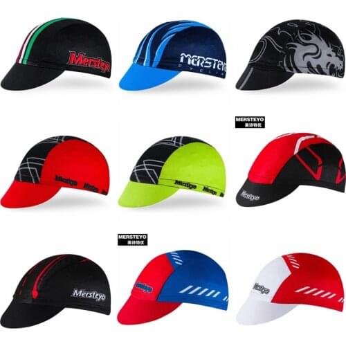 Summer Coolmax Racing Cycling Cap MTB Road Team breathable Pirate Hunting Caps Men Women Bicycle Wear Sun UV Bandana bike Hats