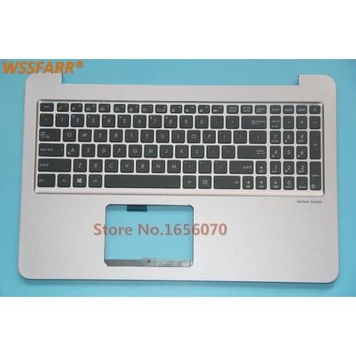 Original 95%new Laptop keyboard for Asus UX510U UX510 V510UX V510UX7200 with Palmrest US layout