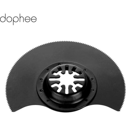 Dophe 88mm Oscillating Multi Tool HCS Segment Saw Blade For Multimaster Fein Dremel Renovator for Bosch Power Tool Metal Cutting