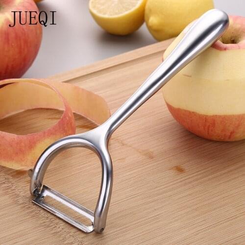 JueQi Vegetable Peeler Stainless Steel Super Sharp Potato Peeler Kitchen Gadget 18/8 Dishwasher Safety Kitchen Accessories