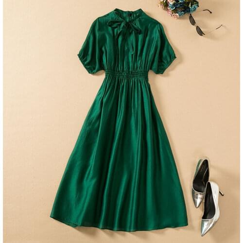 Red RoosaRosee Summer Short Sleeve Dresses