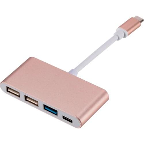 USB 3.1 HUB Type C to USB 3.0 Splitter Converter For MacBook Pro Portable Hab Adapter Laptop Accessories