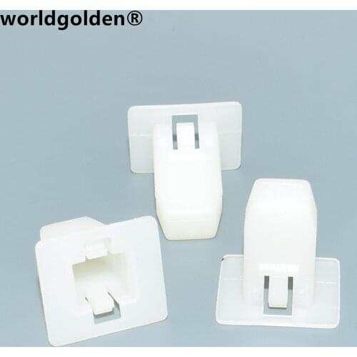 Worldgolden 100pcs auto fasteners Bumper Grommet for Honda 90106-SW3-003 90106SW3003