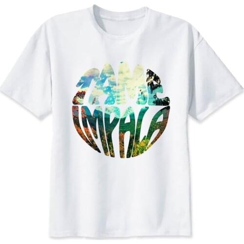 2020 Summer Tshirt Tame Impala Top Female T Shirt Harajuku Anime Short Sleeve Comfortable Band O-Neck Ladies Tees Clothing