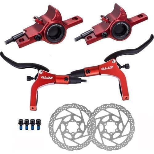 ZTTO Oil Disc Brake Bike Hydraulic Disc Brake Kit Front and Rear Brake Aluminum Alloy CNC Calipers with 160mm Rotors