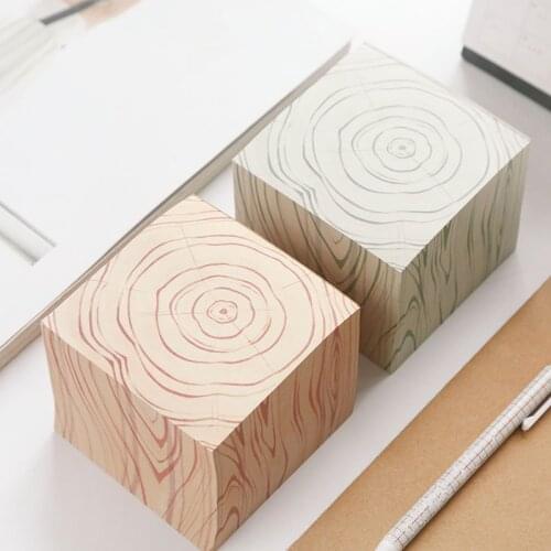 1pcs Korean Stationery Wholesale CY17-67 Wood Scratch Pad Notes