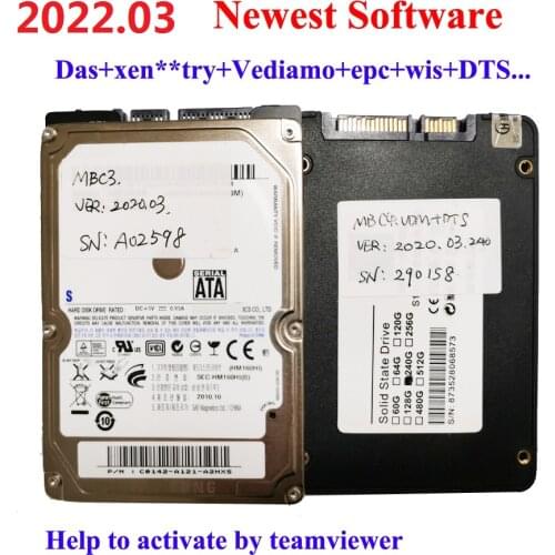 2020.12 MB STAR SD C4 C5 C3 New Software With HHT WIN7 32bit For SD Connect Star Diagnosis Compact 4 Car Diagnostic Tool