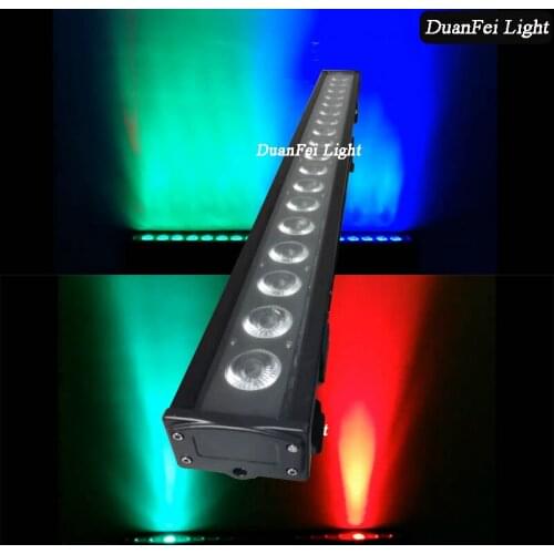 6lot ip65 led bar wall washer light 18x18w 6in1 rgbwa uv led lyre wash bar linear dimming washing