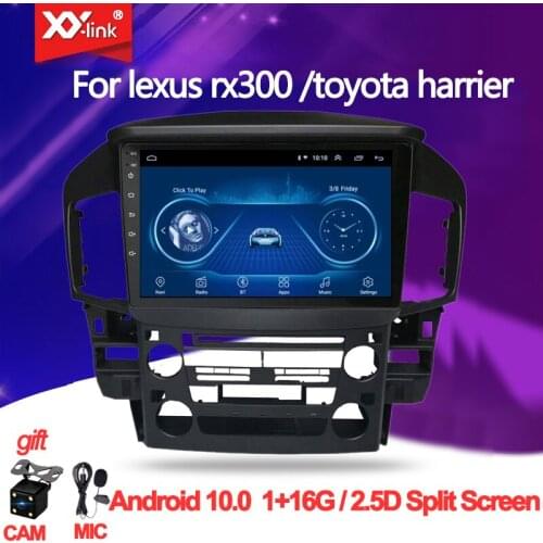 9" android 10.0 car gps dvd player for lexus rx300 toyota harrier 1998-2003 car radio multimedia navigation head unit stereo