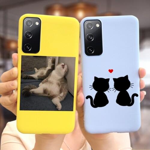 S20 FE Case For Samsung Galaxy S20 FE S20FE Soft Slim Lovely Phone Back Cover For Samsung S20 Fan Edition S 20 Lite Cases Bumper