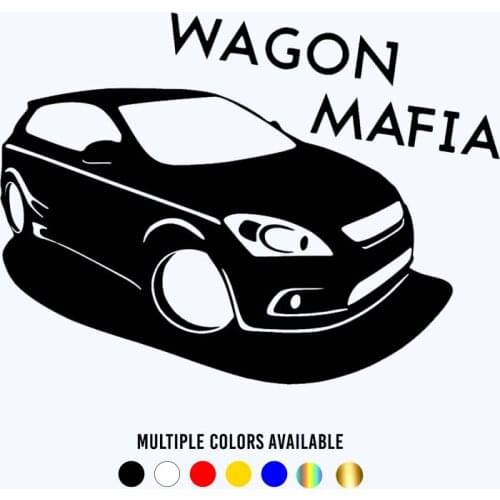 CK20364# Die-Cut Vinyl Decal Wagon Mafia Car Sticker Waterproof Auto Decors on Car Body Bumper Rear Window