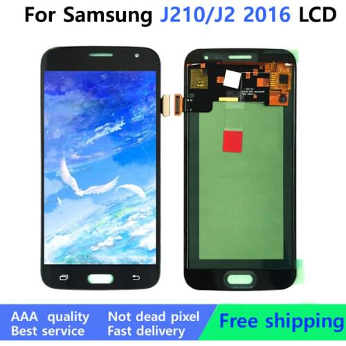 Coreprime 100% Tested Working AMOLED LCD Display Touch Screen Assembly For Samsung Galaxy J2 2016 J210 J210F+Tools