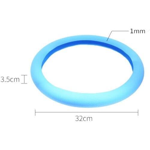Car styling Silicone steering wheel cover FOR nissan qashqai j10 skoda octavia ford audi a6 c5 bmw x5 e70 subaru seat ibiza