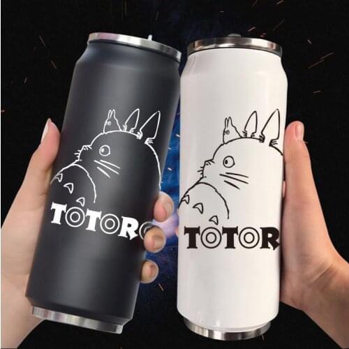 Hayao Miyazaki Periferiche Anime Tazza di Acqua Puo Thermos Tazza Personalizzata Maschio e Femmina Studenti Creativo 500ML