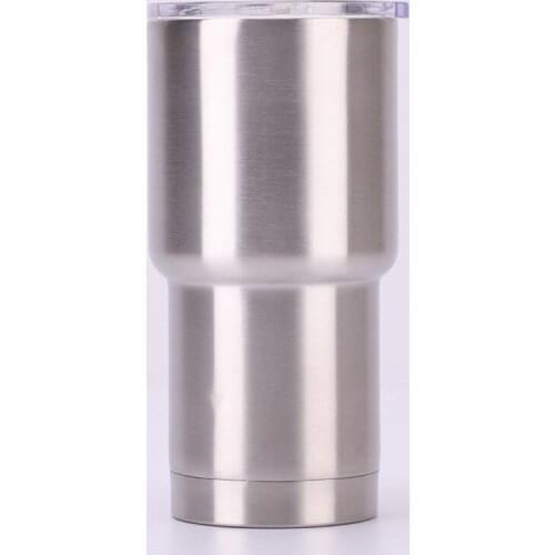 50pcs Personalized Travel Mug 20 OZ Ice Drink Tumbler Stainless Steel Double Wall Vacuum Coffee Cup Beer Water Tea Coffee