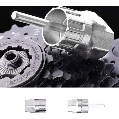 Road Bike Bicycle Flywheel Freewheel Cassette Remover Cycling Mountain Bike MTB Socket Wrench Repair Tool Maintenance