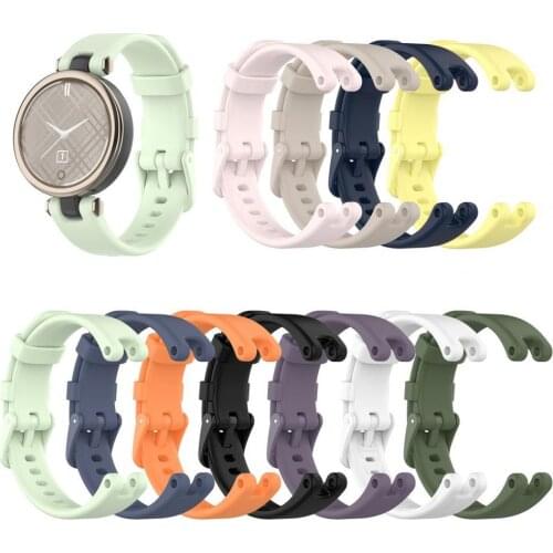 2021 New Watch Belt With Disassembly Tools Soft Skin-friendly Watch Accessory Replacement Silicone Watch Band For Garmin Lily