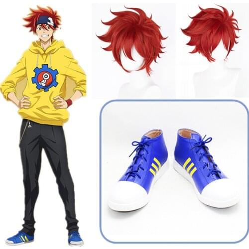 SK8 the Infinity Reki Kyan Cosplay Shoes Halloween Costume Accessories Props Reki Kyan cosplay wigs props accessories