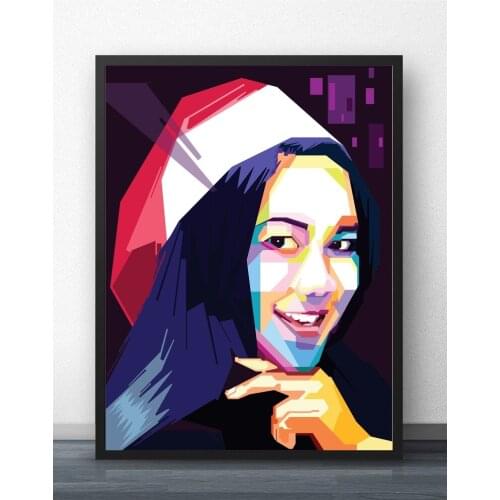 RAISA ANDRIANA Wall Art Paint Wall Decor Canvas Art Poster Oil Paintings For Living Room No Frame