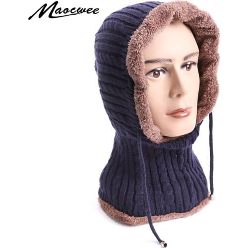 Hat Scarf Mens Unisex Warmer Cycling Hat Woman WinterPlus Scarf Thicken Hedging Caps Function Bike Skiing Beanies Cap Cycling