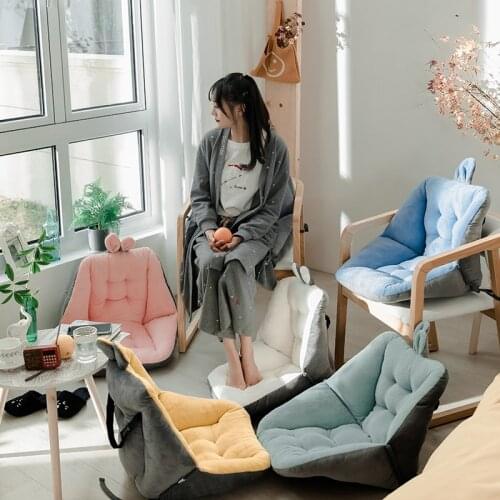 One-piece Soft Semi-Enclosed One Seat Cushion forOffice Chair Pain Relief Cushion Sciatica Bleacher Seats with Backs and Cushion