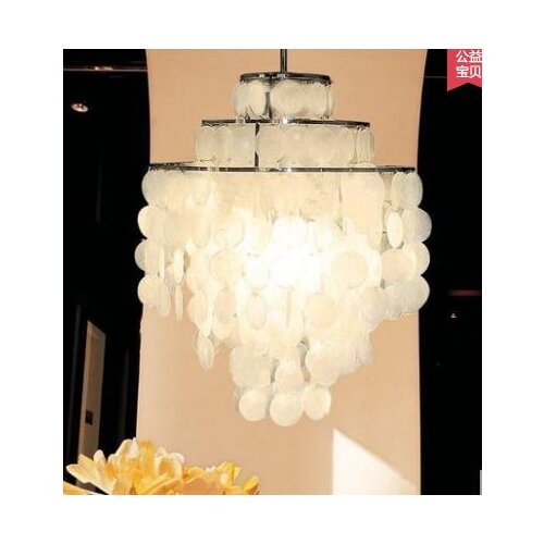 Modern Fashion Series shell Pendant Light for Living Room D40cm hanging light