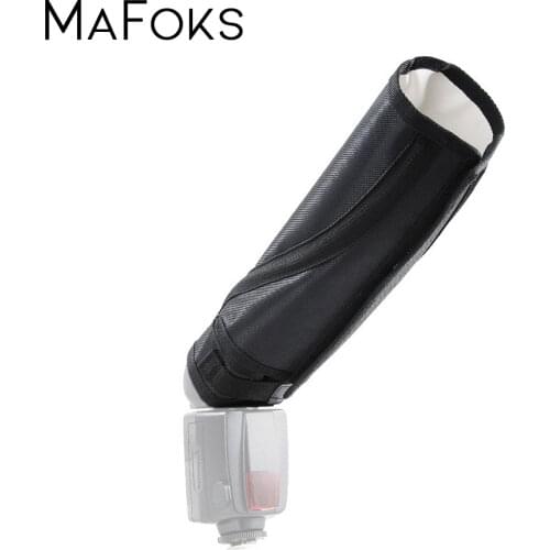 28x24.5cm Universal Foldable Camera Flash Reflector Diffuser Softbox for Canon Nikon Sony Yongnuo Pentax Godox Viltrox