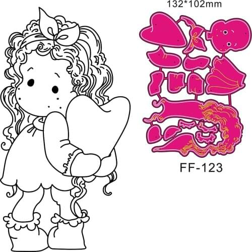 Yulan girl Metal Cutting Dies for Diy Scrapbooking Die Cut New Cuts for Paper Card Making Craft Embossing Thank youtampons