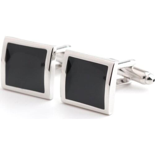 Square of the lacquer that bake cufflinks men shirts cufflinks sleeve nail factory direct sale free shipping