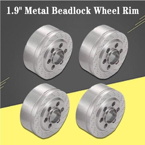 1.9'' Metal Beadlock Wheel Rim for SCX10 90046 AXI03007 TRX4 D90 1/10 RC rc crawler accessories rc car parts