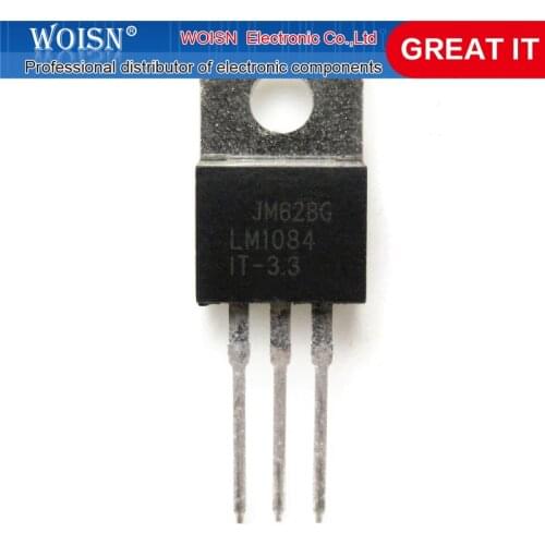 1pcs/lot LM1084IT-3.3 LM1084IT LM1084 TO-220 new original In Stock