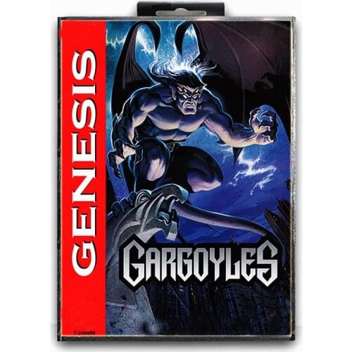 Gargoyles 16 bit Sega MD Game Card for Mega Drive for Genesis
