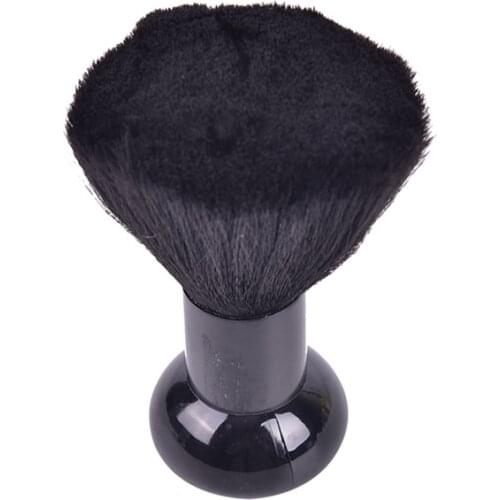 2020 New Arrival Soft Black Neck Face Duster Brushes Barber Hair Clean Hairbrush Salon Cutting Hairdressing Styling Makeup Tool