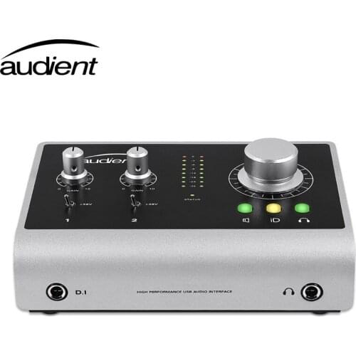 Audient iD14 High Performance USB Audio Interface professional recording arranger electric guitar instrument external sound card