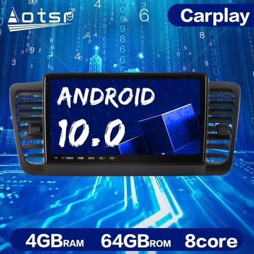 Car Radio For Subaru Legacy Outback 2009+ Android Multimedia Player Head Unit Car GPS Navigation Auto Stereo Video With Joystick