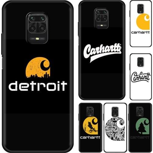 Famous brand carhartts Cell Phone Case for Xiaomi Redmi Note 9S 9 8 10 Pro 7 8T 9C 10 9A 7A 8A K40 TPU Mobile Phones Cover Coque
