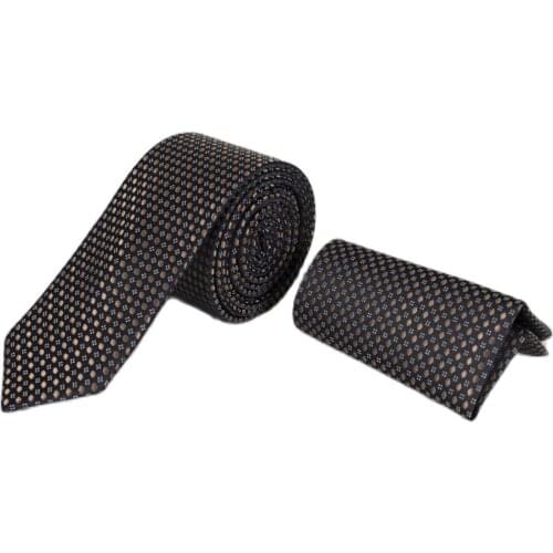DeepSEA Male Geometric Patterned Mendilli Tie Casual Business Office Career Unisex High Quality Four Seasons 2001940