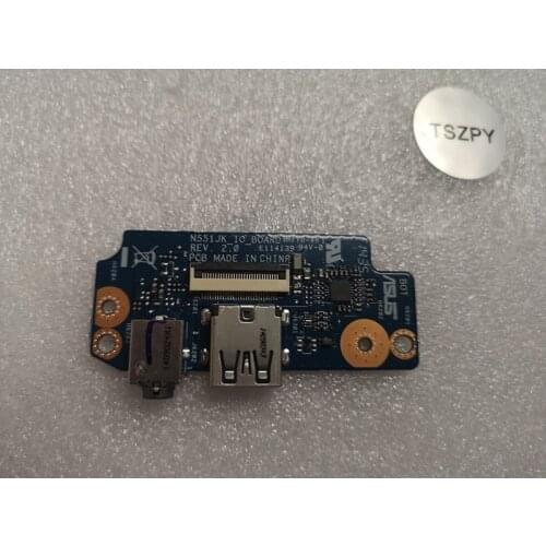 FOR Asus G551J G551JM G551JK N551JM N551JK AUDIO-BOARD IO USB BOARD