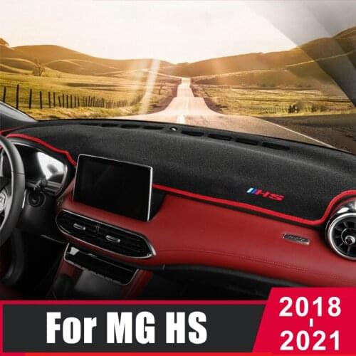 For MG HS 2018 2019 2020 2021 Car Dashboard Covers Mat Sun Shade Pad Instrument Panel Carpets Rug Protector Interior Accessories