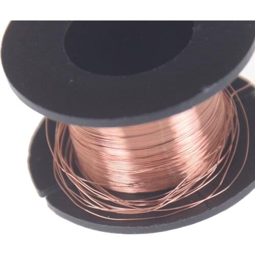 11M/roll DIY 0.1mm Diameter Wire Thin Copper Wire Rotor Enamelled Wire DIY Electromagnet Technology Making
