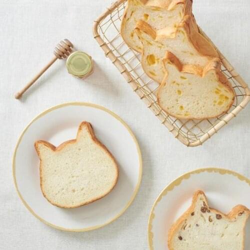 Cat Head Toast Cake Mold Non Stick Bread Mold Mousse Cheesecake Sustainable Patisserie Kitchen Tool AC889