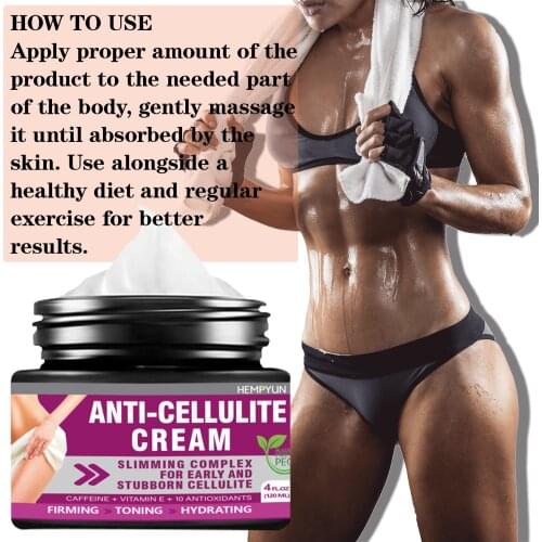 Hempyun- Natural Organic Sweat Gel Fat Burning Stomach Slimming Cream For Weight Lose